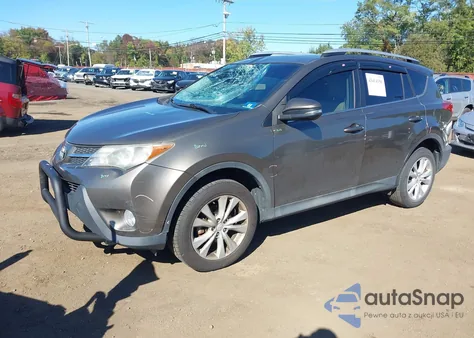 2014 Toyota Rav4 Limited from USA, damaged, VIN 2T3DFREV5EW217183